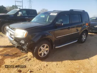 2010 Honda Pilot Touring with VIN 5FNYF4H80AB030671, listed as a Copart auction lot 41862355 with 198,388 mi miles and Salvage Title. Bid and sale history available at carsss.com. Image 1.