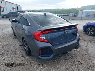 2019 Honda Civic Si z VIN 2HGFC1E55KH701354, wystawiony jako IAAI lot #42115508 z przebiegiem Nie podano mil oraz . Historia ofert i sprzedaży dostępna na DreamBid. Obrazek 3.