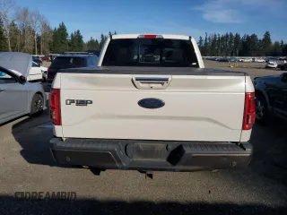 2015 Ford F-150 XLT with VIN 1FTEW1EG1FFC61935, listed as a Copart auction lot 52532645 with 127,798 mi miles and Salvage Title. Bid and sale history available at carsss.com. Image 6.