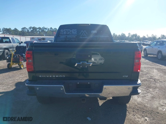 2015 Chevrolet Silverado 1500 LTZ with VIN 3GCUKSEC1FG173590, listed as a IAAI auction lot 41700436 with 117,102 mi miles. Bid and sale history available at carsss.com. Image 16.
