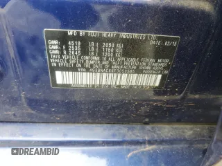 2015 Subaru Legacy Premium с VIN 4S3BNAC66F3050585, выставлен на аукционе Copart как лот 59318765 с пробегом Не указан миль и Списание • Salvage title. История ставок и продаж доступна на DreamBid. Изображение 13.