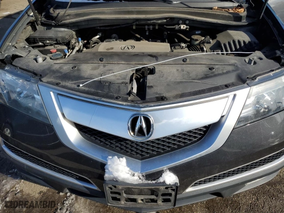 2013 Acura MDX with VIN 2HNYD2H20DH518405, listed as a Copart auction lot 45573285 with 117,856 mi miles and Salvage Title. Bid and sale history available at carsss.com. Image 14.