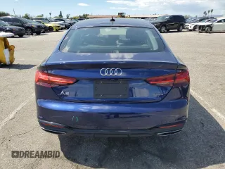 2021 Audi A5 Sportback S line Premium Plus with VIN WAUFACF58MA043669, listed as a Copart auction lot 47043744 with 37,135 mi miles. Bid and sale history available at carsss.com. Image 6.