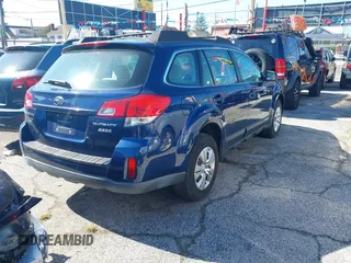 2011 Subaru Outback 2.5i with VIN 4S4BRBAC2B3444609, listed as a IAAI auction lot 41913671 with 54,185 mi miles. Bid and sale history available at carsss.com. Image 4.