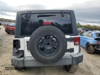 2018 Jeep Wrangler Unlimited Sport S with VIN 1C4BJWDGXJL849522, listed as a Copart auction lot 48964995 with 104,910 mi miles and Salvage title. Bid and sale history available at DreamBid. Image 6.