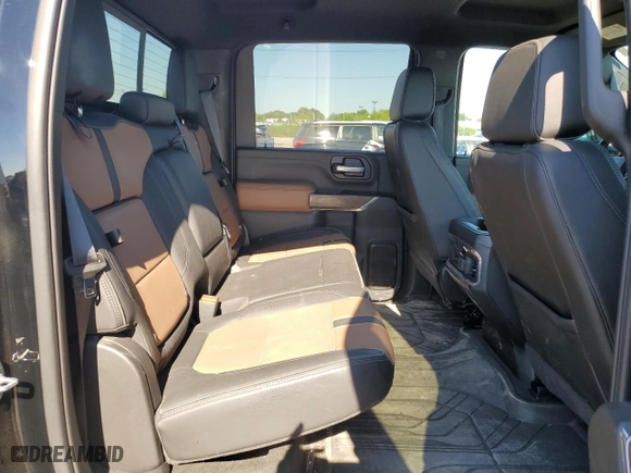 2020 Chevrolet Silverado 3500HD High Country with VIN 1GC4YVEY5LF311107, listed as a Copart auction lot 60852454 with 51,001 mi miles and Salvage Title. Bid and sale history available at carsss.com. Image 10.
