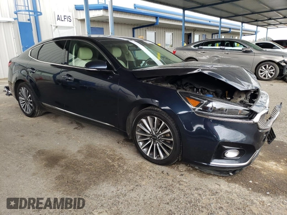 2018 Kia Cadenza Premium z VIN KNALC4J17J5097170, wystawiony jako Copart lot #47997385 z przebiegiem 92 971 mil mil oraz Szkoda całkowita • Salvage title. Historia ofert i sprzedaży dostępna na DreamBid. Obrazek 4.