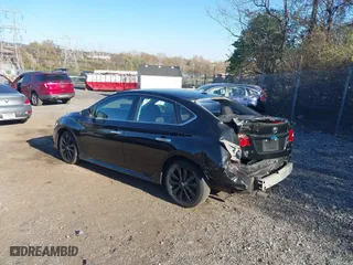2018 Nissan Sentra S with VIN 3N1AB7AP8JY257632, listed as a IAAI auction lot 40821953 with 36,298 mi miles. Bid and sale history available at carsss.com. Image 3.