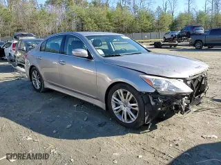 2013 Hyundai Genesis 3.8L with VIN KMHGC4DD2DU231244, listed as a Copart auction lot 84019564 with 78,654 mi miles and Salvage Title. Bid and sale history available at carsss.com. Image 11.