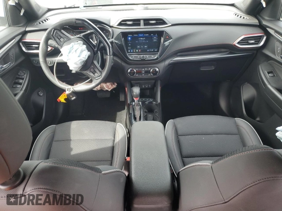 2023 Chevrolet TrailBlazer RS with VIN KL79MUSL9PB170606, listed as a Copart auction lot 56814854 with 16,452 mi miles and Salvage Title. Bid and sale history available at DreamBid. Image 8.