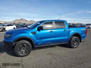 2023 Ford Ranger XL with VIN 1FTER4FH3PLE31182, listed as a Copart auction lot 87296134 with 41,911 mi miles and Salvage Title. Bid and sale history available at carsss.com. Image 1.