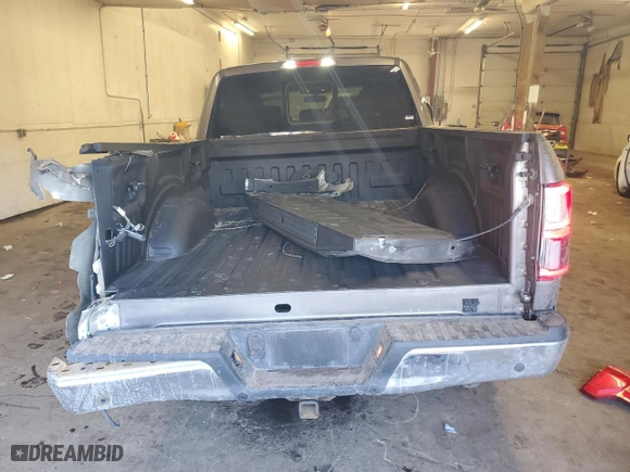 2020 Ford F-150 XL with VIN 1FTFW1E42LFC43739, listed as a Copart auction lot 45984225 with 61,705 mi miles and Salvage Title. Bid and sale history available at carsss.com. Image 6.