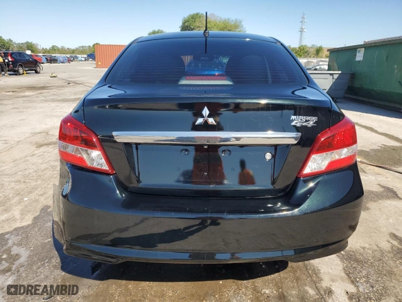 2017 Mitsubishi Mirage G4 ES with VIN ML32F3FJ5HHF18584, listed as a Copart auction lot 49638005 with 116,579 mi miles and Salvage Title. Bid and sale history available at carsss.com. Image 6.