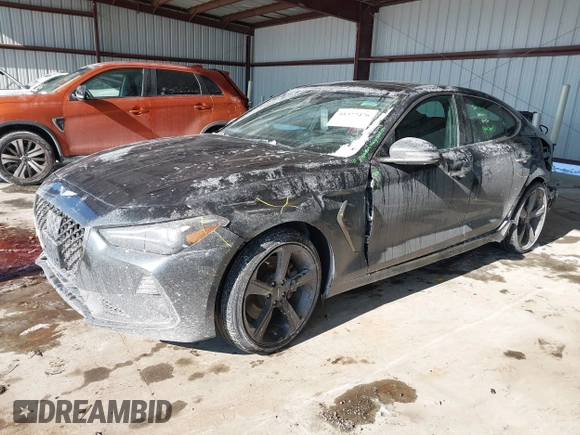 2020 Genesis G70 2.0T with VIN KMTG44LA3LU046192, listed as a IAAI auction lot 41377476 with 35,956 mi miles and . Bid and sale history available at DreamBid. Image 18.