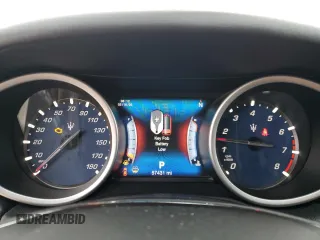2017 Maserati Ghibli с VIN ZAM57XSA2H1197903, выставлен на аукционе Copart как лот 44904645 с пробегом 57 431 миль миль и Чистый • Clean title. История ставок и продаж доступна на DreamBid. Изображение 9.