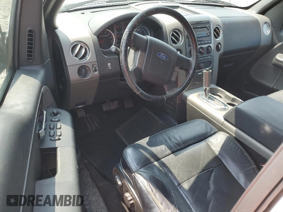 2005 Ford F-150 XLT with VIN 1FTPX14515NB82307, listed as a Copart auction lot 59957895 with 179,289 mi miles and Salvage title. Bid and sale history available at DreamBid. Image 8.
