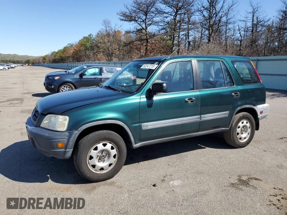 2000 Honda CR-V LX with VIN JHLRD1848YC013326, listed as a Copart auction lot 52247215 with 157,091 mi miles and Salvage Title. Bid and sale history available at carsss.com. Image 1.