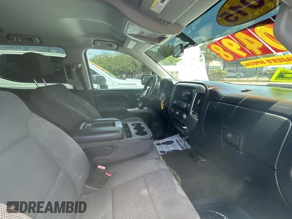 2015 Chevrolet Silverado 1500 LT with VIN 3GCUKREC7FG195909, listed as a Copart auction lot 55098325 with 250,093 mi miles and Clean Title. Bid and sale history available at carsss.com. Image 5.