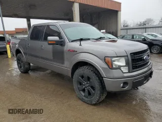 2013 Ford F-150 XL with VIN 1FTFW1ET8DFA75940, listed as a Copart auction lot 46534825 with 148,096 mi miles and Salvage Title. Bid and sale history available at carsss.com. Image 4.