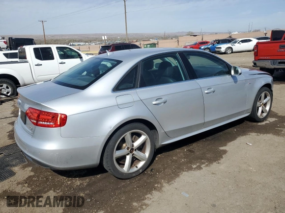 2012 Audi A4 2.0T Premium Plus with VIN WAUFFAFL4CA099210, listed as a Copart auction lot 48008975 with 135,734 mi miles and Salvage Title. Bid and sale history available at carsss.com. Image 3.