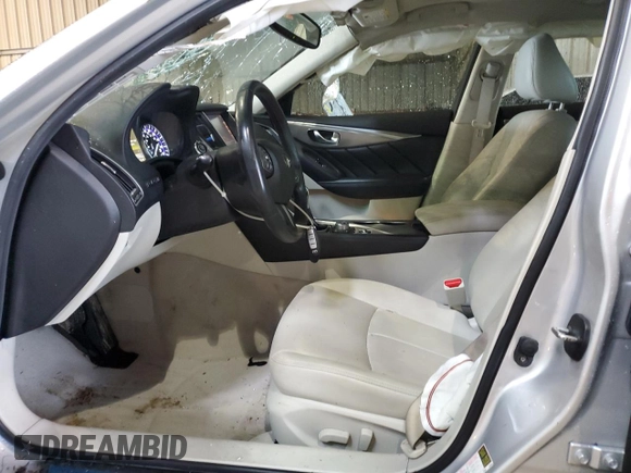2017 Infiniti Q50 Signature Edition with VIN JN1EV7AP4HM738659, listed as a Copart auction lot 63896853 with 71,918 mi miles and Salvage title. Bid and sale history available at DreamBid. Image 7.