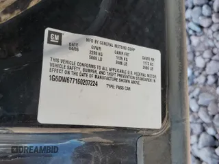 2006 Cadillac STS with VIN 1G6DW677160207224, listed as a Copart auction lot 51349705 with 168,356 mi miles and Salvage Title. Bid and sale history available at carsss.com. Image 12.