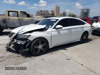 2021 Honda Accord Touring with VIN 1HGCV3F97MA015201, listed as a Copart auction lot 55031115 with Not provided miles and Salvage title. Bid and sale history available at DreamBid. Image 1.