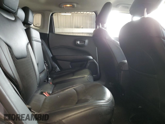 2020 Jeep Compass Latitude with VIN 3C4NJDBB9LT133503, listed as a Copart auction lot 63713255 with 53,373 mi miles and Non repairable. Bid and sale history available at DreamBid. Image 11.