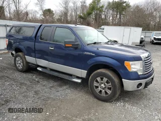 2010 Ford F-150 XL with VIN 1FTEX1E81AFB18871, listed as a Copart auction lot 51140165 with 163,462 mi miles and Clean Title. Bid and sale history available at carsss.com. Image 4.