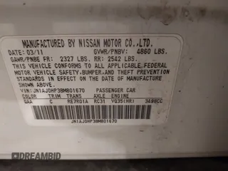 2011 Infiniti EX Journey с VIN JN1AJ0HP3BM801670, выставлен на аукционе IAAI как лот 40838976 с пробегом 132 493 миль миль и . История ставок и продаж доступна на DreamBid. Изображение 9.