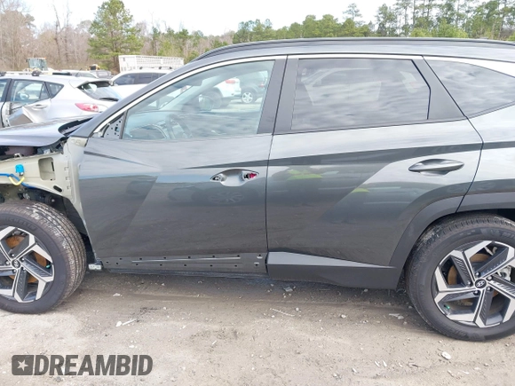 2024 Hyundai Tucson SEL Convenience with VIN KM8JCCD12RU177361, listed as a IAAI auction lot 41719924 with 6,759 mi miles and . Bid and sale history available at carsss.com. Image 15.