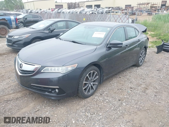 2015 Acura TLX Advance with VIN 19UUB3F72FA005092, listed as a IAAI auction lot 42508850 with 110,853 mi miles and . Bid and sale history available at DreamBid. Image 19.