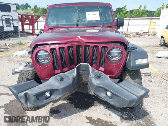 2021 Jeep Wrangler Unlimited Sport S с VIN 1C4HJXDG0MW709711, выставлен на аукционе IAAI как лот 42394165 с пробегом 52 916 миль миль и . История ставок и продаж доступна на DreamBid. Изображение 6.