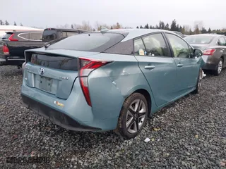 2016 Toyota Prius Four with VIN JTDKARFU9G3024102, listed as a IAAI auction lot 41503706 with 51,286 mi miles. Bid and sale history available at carsss.com. Image 4.