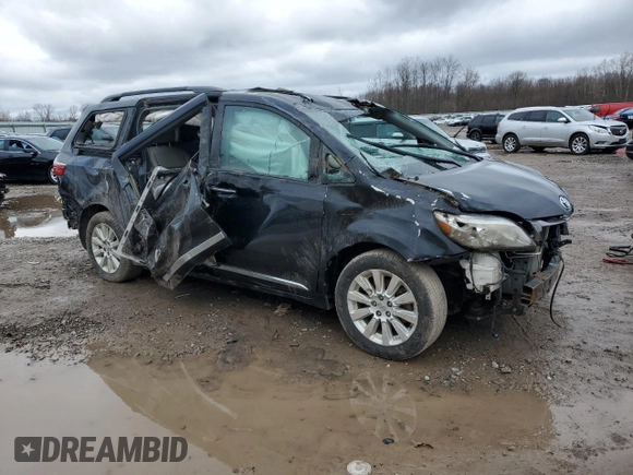 2015 Toyota Sienna Ltd with VIN 5TDDK3DC2FS111205, listed as a Copart auction lot 48131765 with 175,782 mi miles and Salvage Title. Bid and sale history available at carsss.com. Image 4.