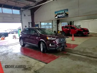 2020 Ford Edge SEL with VIN 2FMPK4J98LBA47837, listed as a Copart auction lot 51594465 with 36,233 mi miles and Salvage Title. Bid and sale history available at carsss.com. Image 14.