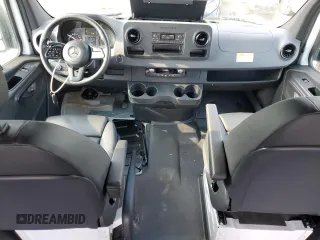 2021 Mercedes-Benz Sprinter Cargo with VIN W1Y4EBHY3MT057270, listed as a Copart auction lot 74331543 with 24,446 mi miles and . Bid and sale history available at carsss.com. Image 8.
