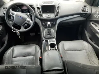 2014 Ford Escape SE with VIN 1FMCU0GX8EUB08186, listed as a Copart auction lot 48189035 with 128,483 mi miles and Salvage Title. Bid and sale history available at carsss.com. Image 8.