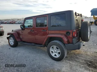 2008 Jeep Wrangler Unlimited Sahara with VIN 1J4GA59128L531922, listed as a Copart auction lot 48982795 with 39,329 mi miles and Clean title. Bid and sale history available at DreamBid. Image 2.