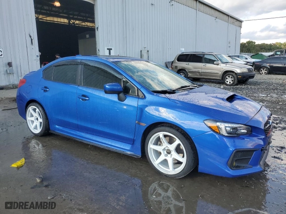 2021 Subaru WRX Limited with VIN JF1VA1N60M8802096, listed as a Copart auction lot 72058174 with 27,747 mi miles and Salvage Title. Bid and sale history available at carsss.com. Image 4.