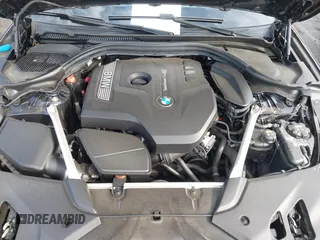 2019 BMW 5 Series 530i xDrive with VIN WBAJA7C50KWW48792, listed as a IAAI auction lot 41840161 with 58,313 mi miles. Bid and sale history available at carsss.com. Image 10.