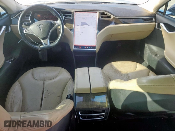 2014 Tesla Model S 60 с VIN 5YJSA1H16EFP50018, выставлен на аукционе Copart как лот 64372605 с пробегом 165 910 миль миль и Списание • Salvage title. История ставок и продаж доступна на DreamBid. Изображение 8.