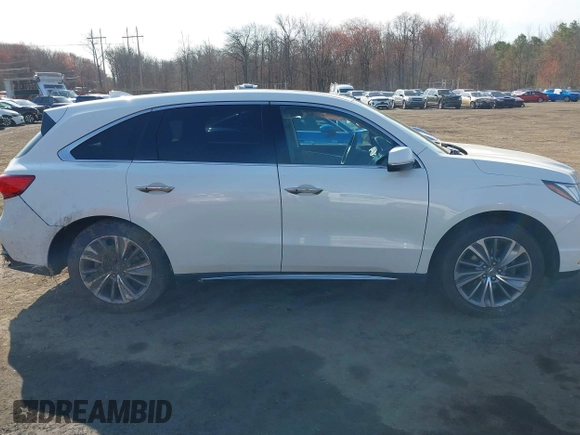 2017 Acura MDX w/Technology Pkg with VIN 5FRYD4H56HB023051, listed as a IAAI auction lot 41893936 with 109,546 mi miles. Bid and sale history available at carsss.com. Image 13.
