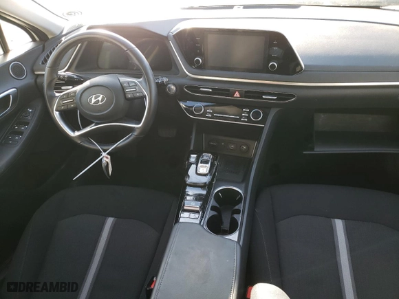 2022 Hyundai Sonata SEL with VIN KMHL14JA8NA227037, listed as a Copart auction lot 45001845 with 30,834 mi miles and Salvage Title. Bid and sale history available at carsss.com. Image 8.