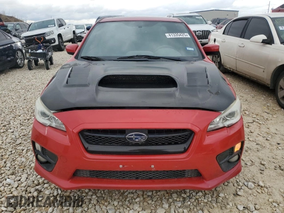 2016 Subaru WRX Premium with VIN JF1VA1E65G9829874, listed as a Copart auction lot 41335425 with 109,018 mi miles and Clean Title. Bid and sale history available at DreamBid. Image 5.