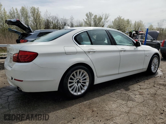 2013 BMW 5 Series 535i xDrive with VIN WBAFU7C54DDU69196, listed as a Copart auction lot 54407865 with 184,091 mi miles and Clean Title. Bid and sale history available at carsss.com. Image 3.