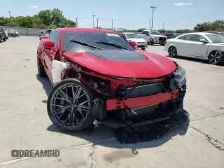 2023 Chevrolet Camaro ZL1 with VIN 1G1FK1R61P0128493, listed as a Copart auction lot 67058044 with 6,194 mi miles and Salvage title. Bid and sale history available at DreamBid. Image 10.
