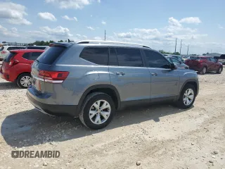 2019 Volkswagen Atlas SE with VIN 1V2WR2CAXKC568577, listed as a Copart auction lot 56372845 with 72,493 mi miles and Salvage title. Bid and sale history available at DreamBid. Image 3.