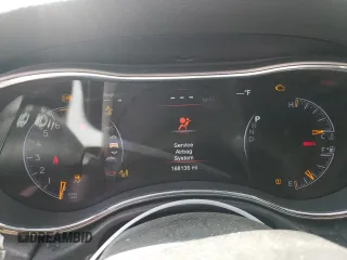 2017 Jeep Grand Cherokee Trailhawk with VIN 1C4RJFLGXHC654112, listed as a Copart auction lot 56397195 with 168,136 mi miles and Salvage title. Bid and sale history available at DreamBid. Image 9.