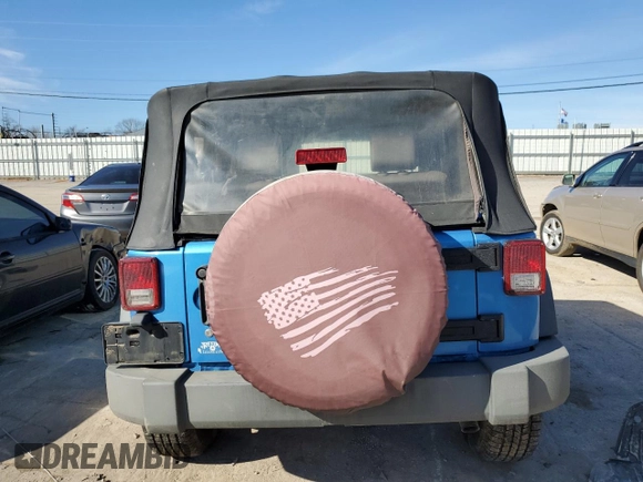 2009 Jeep Wrangler X with VIN 1J4FA24149L782816, listed as a Copart auction lot 42495835 with Not Provided miles and Salvage Title. Bid and sale history available at DreamBid. Image 6.